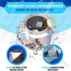 Tvättmaskinsrengöring och avkalkningsmedel 24-pack