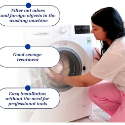 Tvättmaskinsreservdelar, Bosch luddfilter 00647920/00605010/00602008 och Siemens luddfilter