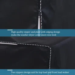 New Tvättmaskinsskydd för de flesta toppmonterade tvättmaskiner/torktumlare