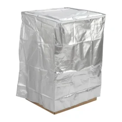 Outlet Tvättmaskinsskydd Vatten Dammskydd Solskydd Dragkedja Oxfordtyg Håll Din Tvättmaskin Ren Tvättmaskinskydd för Hem Kök Silvergrå M