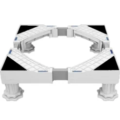 Sale Tvättmaskinsställ, Sockel för tvättmaskin Torktumlare Kylskåp, Justerbar längd, last 300kg Anti Vib {KDO}{KDO}