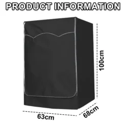 Clearance del Tvättmaskin/torktumlare skydd - skydd för vattentät och 63x68x100 cm