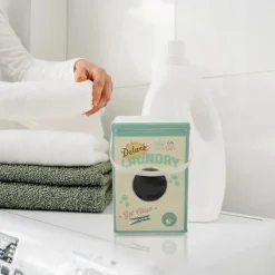 Tvättmedelshink Järn Tvättmedelsförvaringsbehållare Återanvändbar Tvättmedelsbehållare Med Lock