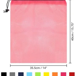 Outlet Tvättnätspåsar (10 st) - Flerfärgade tvättpåsar för resa & Tvättpåsar med dragsko