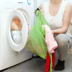 Outlet Tvättnätspåsar (10 st) - Flerfärgade tvättpåsar för resa & Tvättpåsar med dragsko