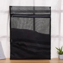 Sale Northix Tvättpåse med dragkedja Svart