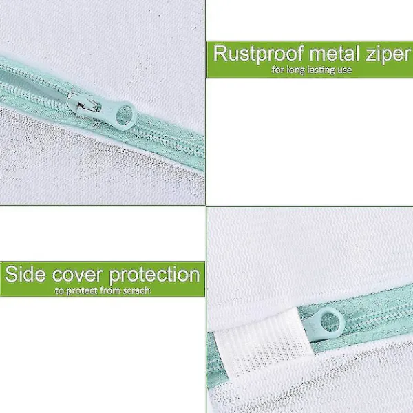 Hot Tvättpåse Xxl För Tvättmaskin 90 X 110 Cm Tvättpåse Återanvändbar Fint Maskad