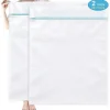 Discount Tvättsäck 2 Stycken Tvättkassar Återanvändbara Tvättnät Med Dragkedja-60X80 Cm