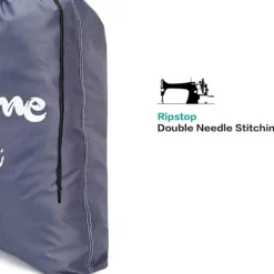 Tvättsäck för Resor, Smutsiga Kläder Organizer Stor Nog att Rymma Massor av Tvätt Lätt Passar en Tvättkorg eller Tvättställning