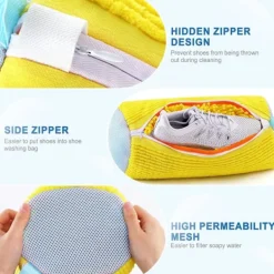 Clearance Tvättväska för Skor – Tvättpåse med dragkedja 2-Pack