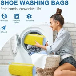 Clearance Tvättväska för Skor – Tvättpåse med dragkedja 2-Pack