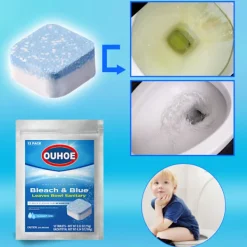 Discount Ultra Clean Toalett Tabletter Blek & Blå, Rain Clean Doft