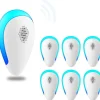 Best Ultra Sonic Pest Repel-ler 6-pack, plug in inomhus skadedjursbekämpning för insekter, myggor, mus, kackerlackor, råttor, insekter,