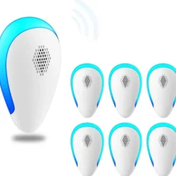 Best Ultra Sonic Pest Repel-ler 6-pack, plug in inomhus skadedjursbekämpning för insekter, myggor, mus, kackerlackor, råttor, insekter,