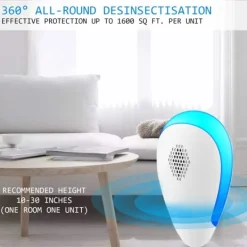 Best Ultra Sonic Pest Repel-ler 6-pack, plug in inomhus skadedjursbekämpning för insekter, myggor, mus, kackerlackor, råttor, insekter,
