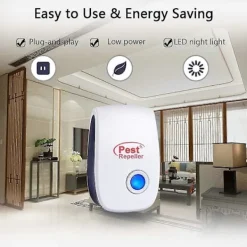 Sale Ultraljud Insekt- och Skadedjursavvisare 6-pack, Elektronisk Insektavvisare för Inomhusbruk, Ifor Mot Myggor/Kackerlackor/Möss/Spindlar/Flugor