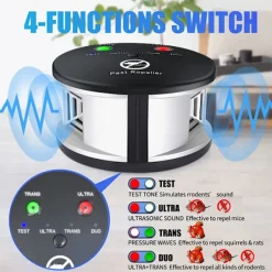Sale NSF Ultraljud möss mus repeller ultraljud elektronisk skadedjur kontroll gnagare råtta mus repeller