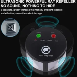 Sale NSF Ultraljud möss mus repeller ultraljud elektronisk skadedjur kontroll gnagare råtta mus repeller