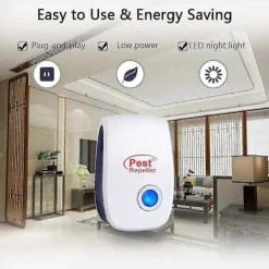 Discount Fww Ultraljud Skadedjursbekämpare 6-pack Inomhus Elektronisk Mygga Kackerlacka Mus Avvisare