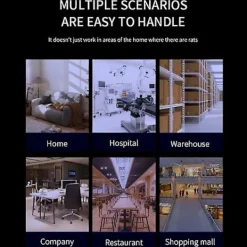 Clearance Ultraljud Skadedjursbekämpare Ultra-Högfrekventa Pulsvågor Ultra-Stort Effektivt Område US-Kontakt Insekt Gnagarbekämpare Muskontroll Enhet_Specialgåva One Size US Plug | Fyndiq