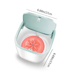 Discount Ultraljud Turbin Tvättmaskin Mini Turbo Bärbar Tvättmaskin för Underkläder Babykläder USB-driven Rese RV Camping Tvättmaskin