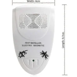 Clearance Ultraljuds Fladdermusskrämma 4-pack - Bli av med fladdermöss på 72 timmar [DB] EU PLUG WHITE