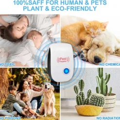 Outlet Ultraljuds insektsavskräckare mot mygg 2 Pack