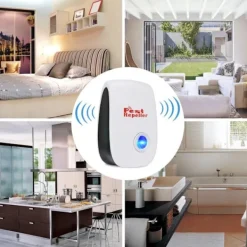 Best Ultraljuds mus- och råttskrämma, 4 st ultraljudsavvisare mot möss, ny version, myggavvisare, apparat mot flugor och insekter