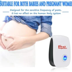 Clearance Ultraljuds mus- och råttskrämma, 4 st ultraljudsmedel mot möss, ny version, myggmedel, apparat mot flugor och insekter