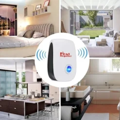 Clearance Ultraljuds mus- och råttskrämma, 4 st ultraljudsmedel mot möss, ny version, myggmedel, apparat mot flugor och insekter