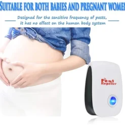 Clearance Ultraljudsmus och råtta, 4 st ultraljudsavvisande medel mot möss, ny version, myggavvisande medel, apparat mot flugor och insekter
