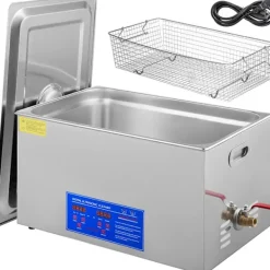 Outlet OEM Ultraljudsrenare, Kraftfull 600W Ultraljudseffekt, Stor 27,2L Kapacitet,22 liter