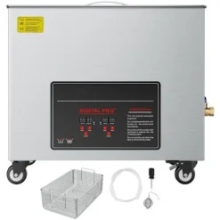 Hot DUOKU Ultraljudsrengörare 50 L--Ultraljudsrengöringsapparat 840 W 40 kHz-med Digital Skärm-i Rostfritt Stål