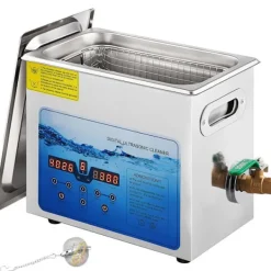 Online DUOKU Ultraljudsrengörare--6 L-Justerbar Frekvens 36 kHz-40 kHz-med Digital Timer och Uppvärmning