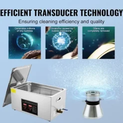 Discount DUOKU Ultraljudsrengörare--22 L-Digital timer och uppvärmning-Rostfritt stål
