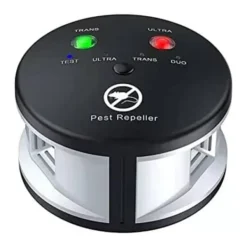 Outlet Ultraljudsskrämma 360° mot råttor, möss, gnagare, kackerlackor och insekter. Kraftfulla variabla frekvenser, en räckvidd på 550 m2.