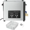 Hot DUOKU Ultraljudstvätt 15 L--Rengöringsapparat 240 W 40 kHz-med korg och digital skärm-i rostfritt stål