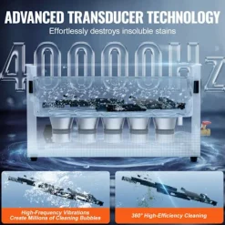 Online DUOKU Ultraljudstvätt--10 L-Digital Rengöringsmaskin 300W med Värme och Timer