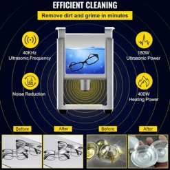 Hot DUOKU Ultraljudstvätt--6 L-med Timer-Värme 400 W-Ultraljudseffekt 180 W