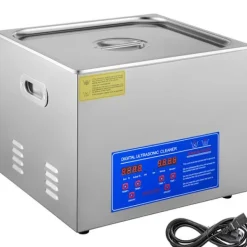 Discount DUOKU Ultraljudstvätt--15 L-Rostfritt Stål-med Digitaltimer och Smyckesrengöring