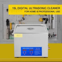 Discount DUOKU Ultraljudstvätt--15 L-Rostfritt Stål-med Digitaltimer och Smyckesrengöring