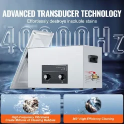 Clearance DUOKU Ultraljudstvätt--30 L-Sonic Kavitation Maskin 360W med Värme, Timer och Korv.