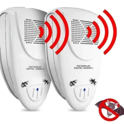 New Ultrasonic Bat Repellent Pack Of 2 - Get Rid Of Bats In 72 Hours EU PLUG