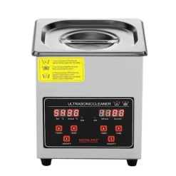 Hot DUOKU Ultrasonstvätt - - med digital timer och uppvärmning - rostfritt stål - 2 L