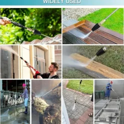 Discount Universal Rotationsmunstycke för Högtryckstvätt, 3600 PSI 250 Bar, 1/4 Snabbkoppling Rotationsmunstycke Rengöring