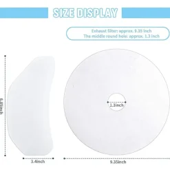 unbranded Universal torktumlare avgasfilter, torktumlare luddfilter ersättning, kompatibel med Magic Chef