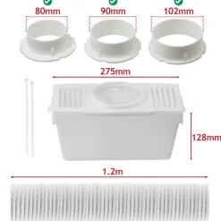 Discount Universell Kondenssats för Torktumlare med 3 Adaptrar (1,2 m)