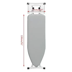 Clearance Universellt Silver Vadderat Strykbrädsöverdrag Tjockt Värmebeständigt M