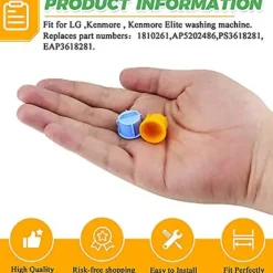 Best Uppgraderade LG Kenmore Tvättmaskins Vatteninloppsventilfilter - Kompatibel med 1810261 AP5202486 PS3618281 EAP3618281