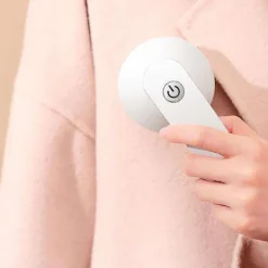 Outlet Otego Uppladdningsbar bärbar luddborttagare - Noppborttagare - Vit